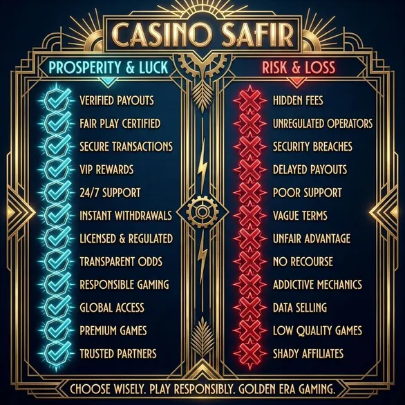 Casino Safir vantaggi e caratteristiche principali